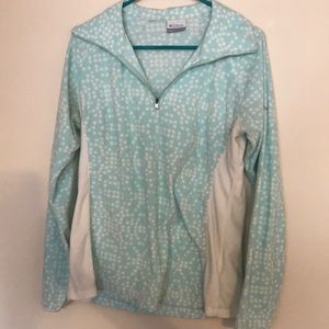 Columbia fleece quarter zip